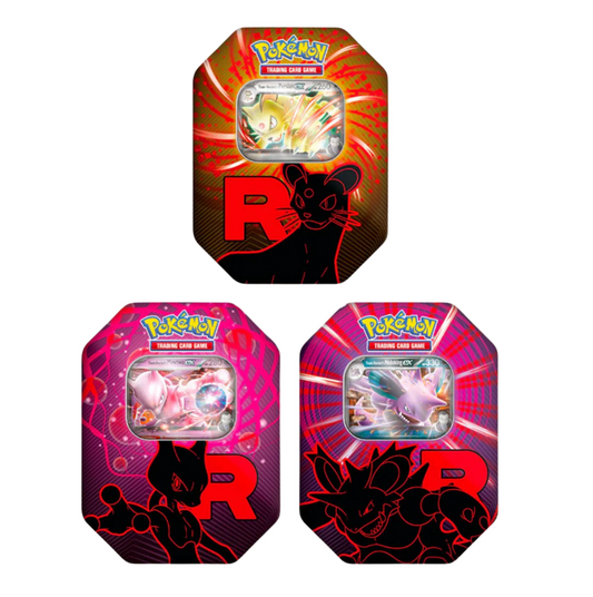 Lot de 3 Pokébox - Team Rocket - Neuf/Scellé - Français