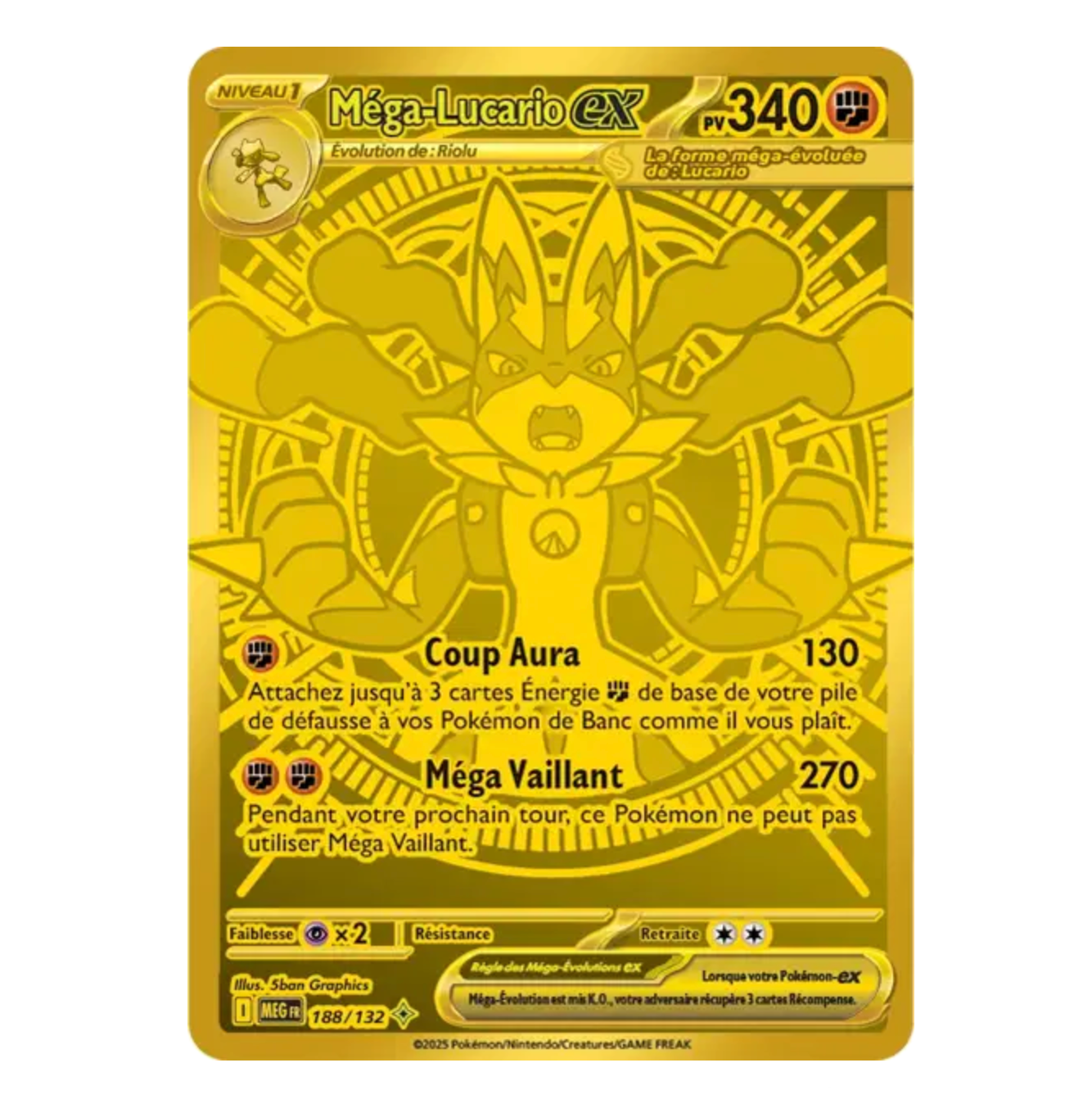ETB - Méga-Évolution - (ME1) - Méga-Lucario - Neuf/Scellé - Français