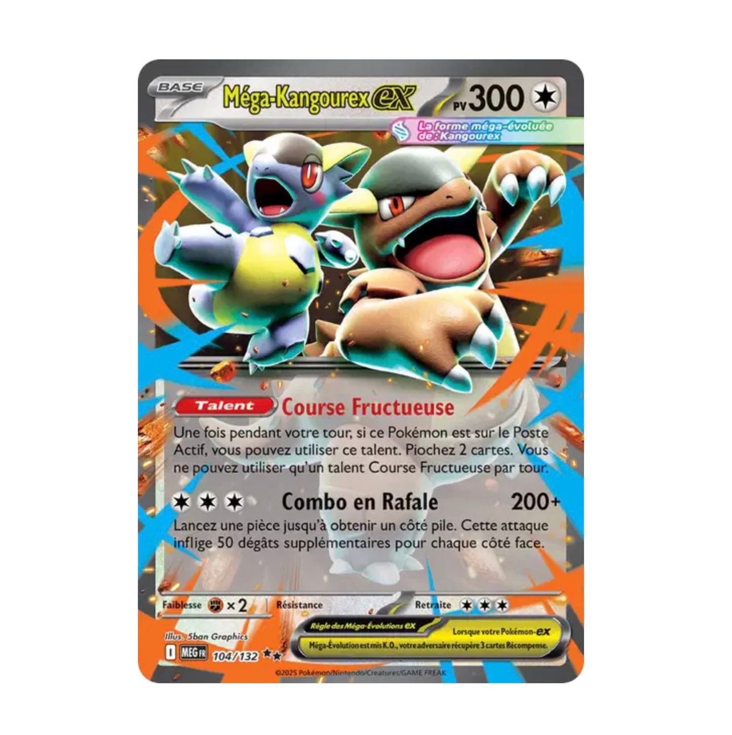 Méga-Kangourex Ex - 104/132 - Méga-Évolution - (ME01) - Français