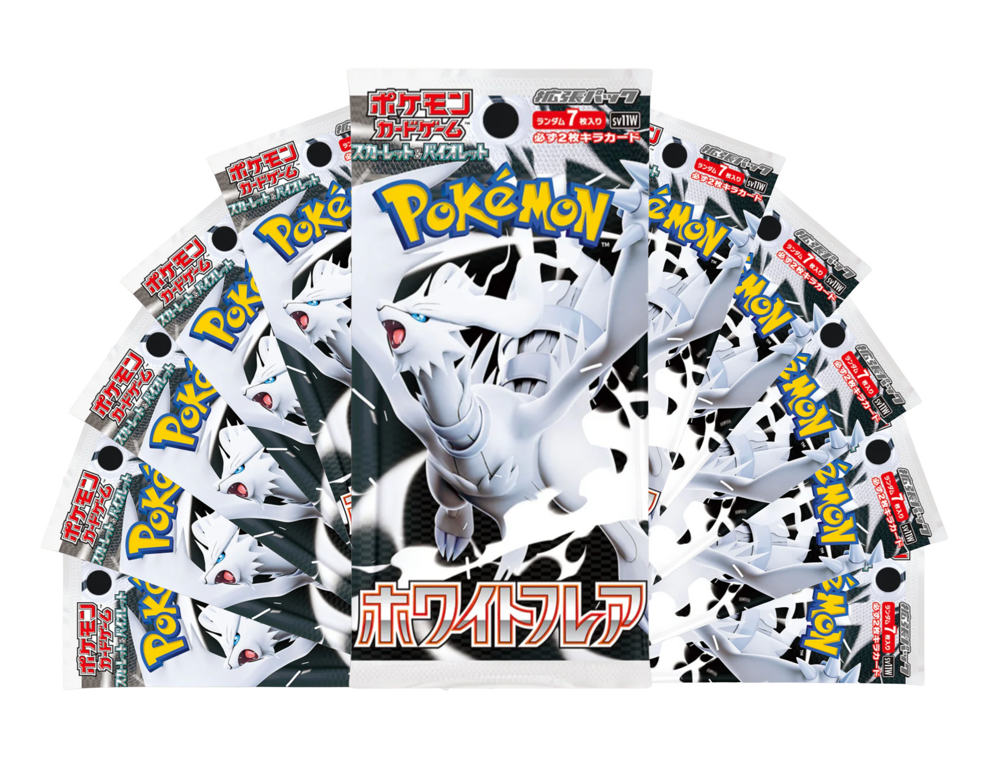 10 Boosters - White Flare - (EV10.5) - Neuf/Scellé - Japonais