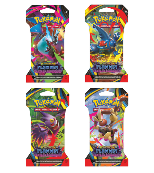 Art Set Booster Blister - Flammes Fantasmagoriques - (ME02) - Neuf/Scellé - Français