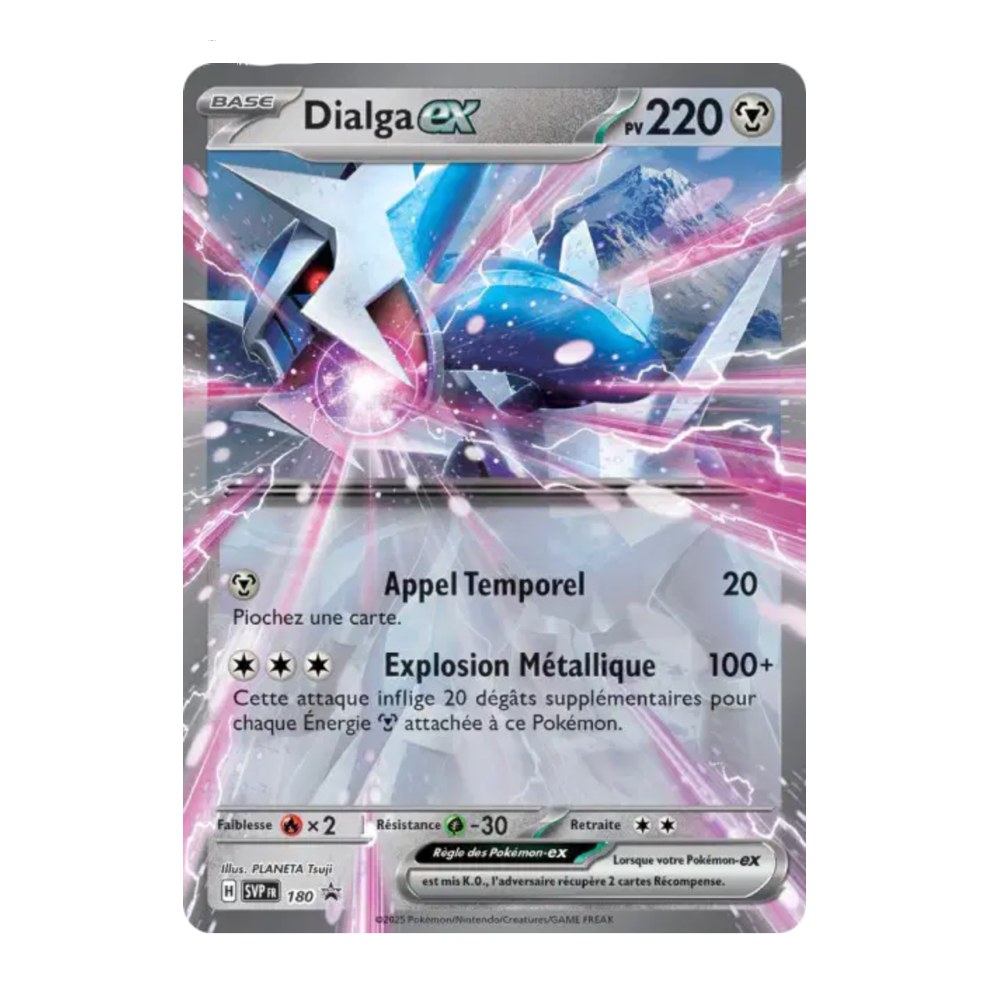 Dialga Ex - 180 - Promo - Écarlate & Violet - Français
