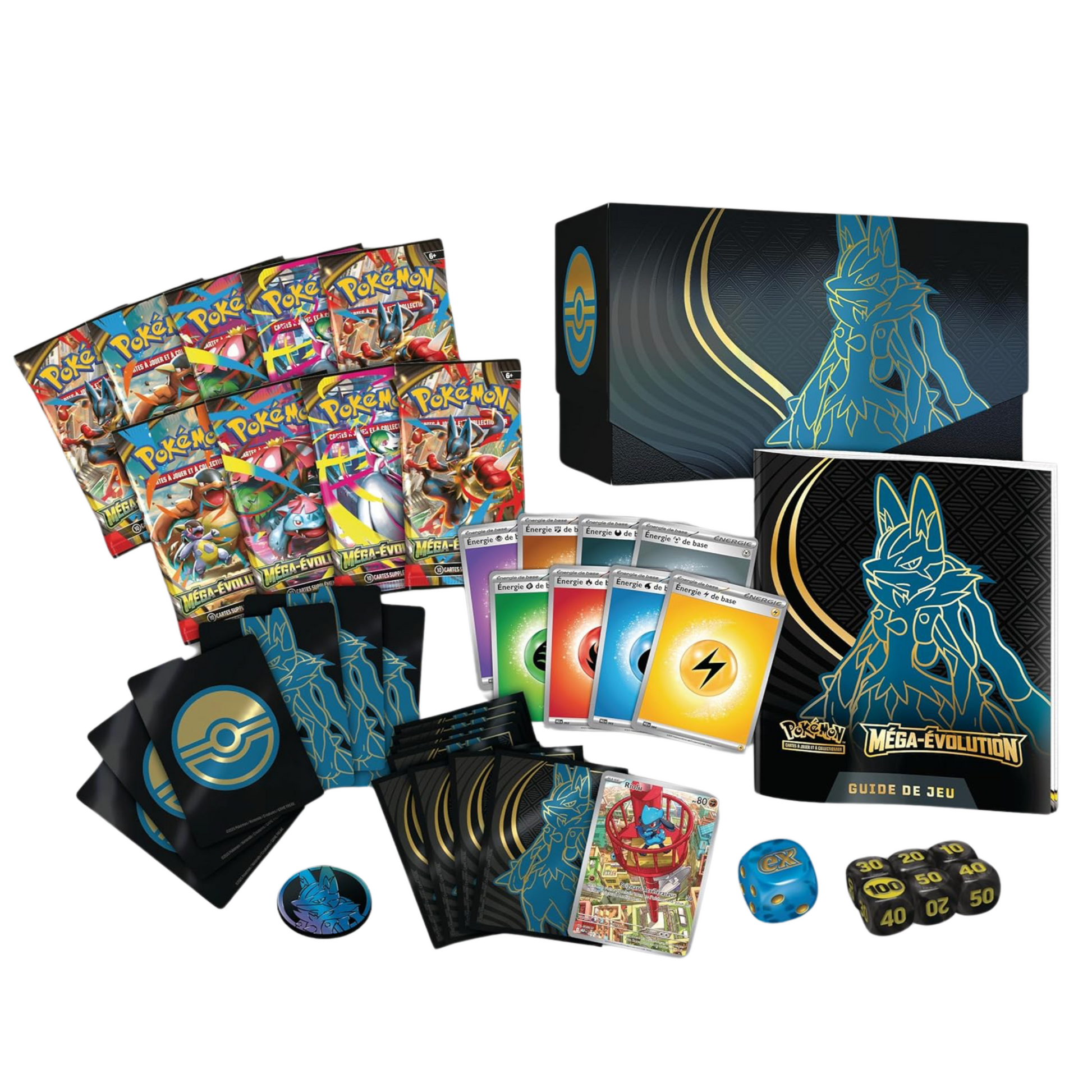 ETB - Méga-Évolution - (ME1) - Méga-Lucario - Neuf/Scellé - Français