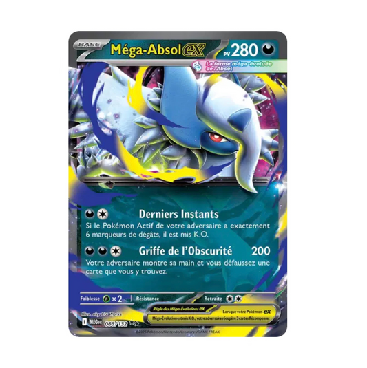 Méga-Absol Ex - 086/132 - Méga-Évolution - (ME01) - Français
