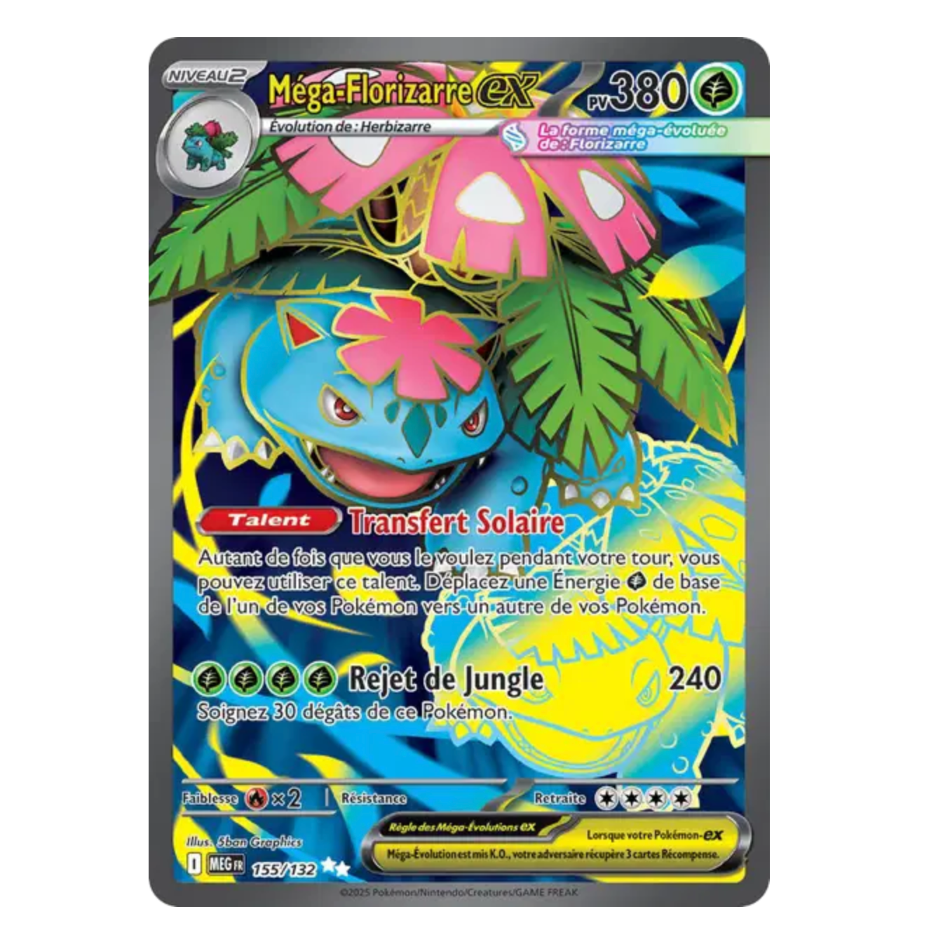 Méga-Florizarre Ex - 155/132 - Méga-Évolution - (ME01) - Français