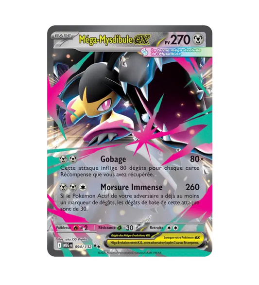 Méga-Mysdibule Ex - 094/132 - Méga-Évolution - (ME01) - Français