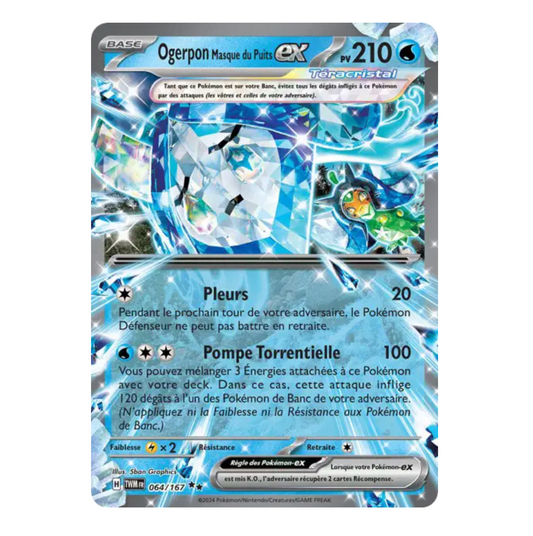 Ogerpon Ex - 064/167 - Mascarade Crépusculaire - (EV06) - Français
