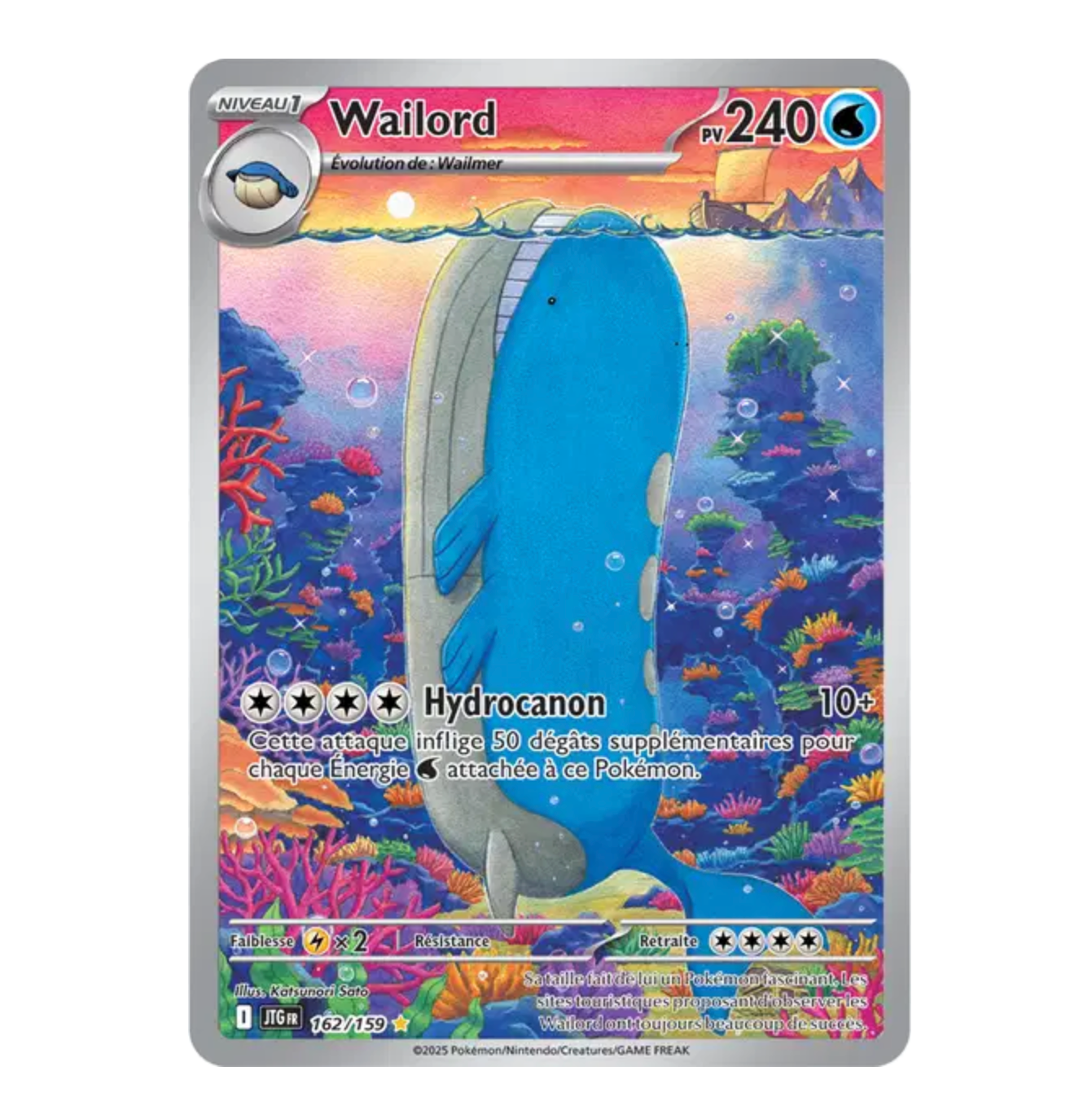 Wailord - 162/159 - Aventures Ensemble - (EV09) - Français